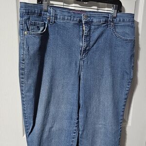Gloria Vanderbilt Blue Straight Leg Jeans